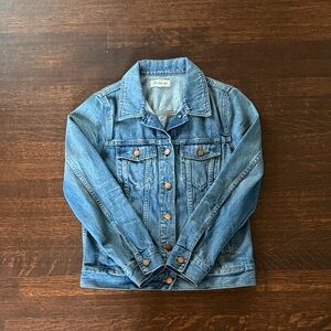 Madewell Blue Denim Jacket